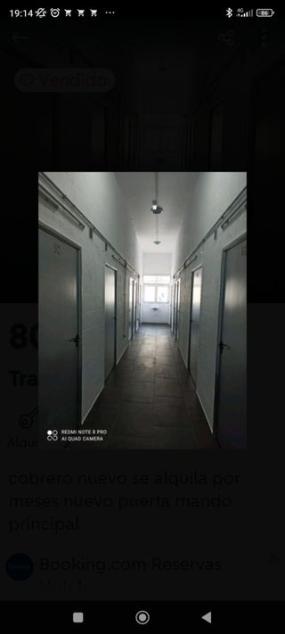 Trastero  en alguler de queda libre final marzo