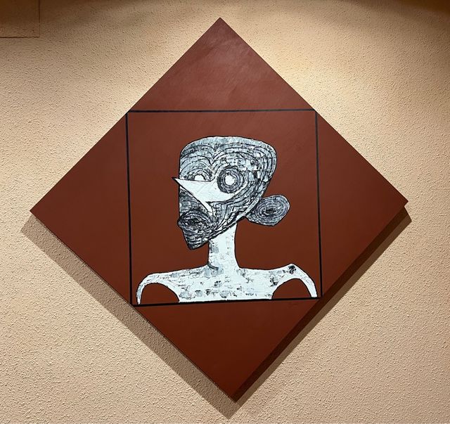 Cuadro original en rombo, estilo picassiano