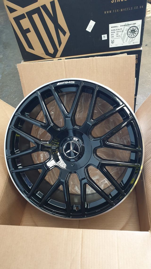 LLANTAS 18" C63 BLACK PERFORMANCE