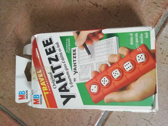 Yahzee gioco di società MB anni 90