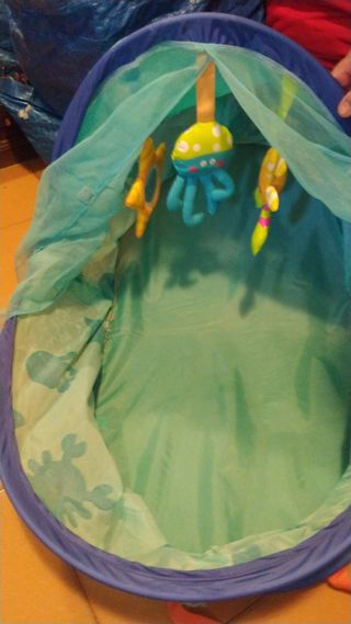 hamaca de playa bebe Imaginarium celeste 