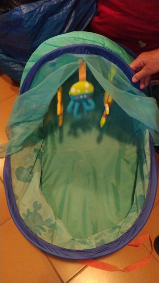 hamaca de playa bebe Imaginarium celeste 