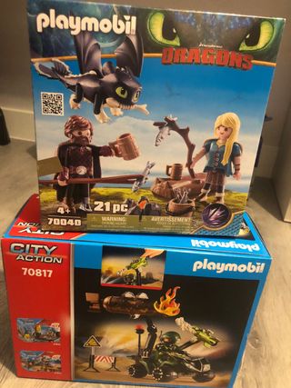 Playmobil Dragons y Playmobil City