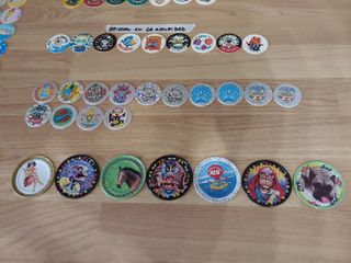 Coleccion de tazos caps supercaps madcaps etc