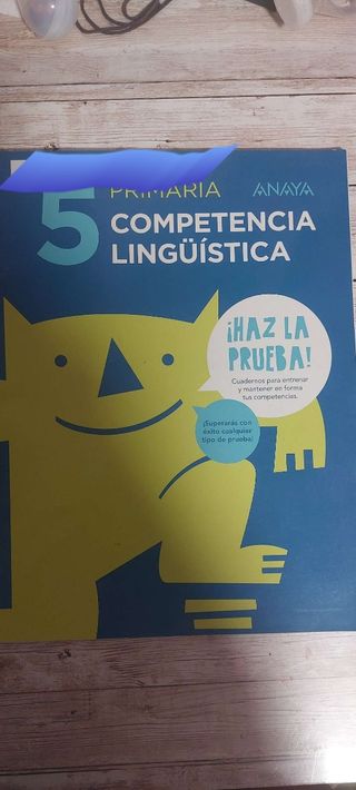 Libro 5 Primaria Competencia Lingüística