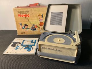 TOCADISCOS INFANTIL PICNIC VICMA 1965