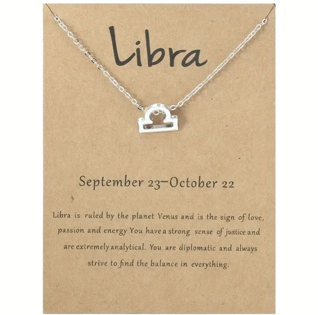 colgante libra ♎