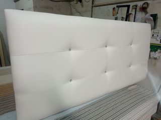 cabecero tapizado polipiel