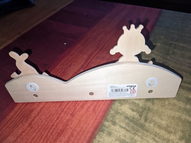 perchero de alehop de sirenas de madera