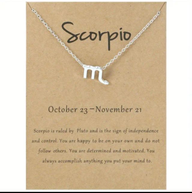 colgante scorpio ♏