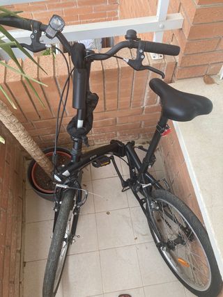 Bicileta plegable decathlon
