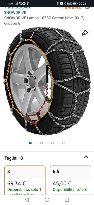 Catene da neve RX-7 LAMPA