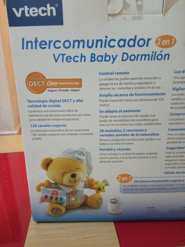 Intercomunicador Baby Dormilón VTECH