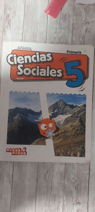 Libro 5° Primaria Ciencias Sociales