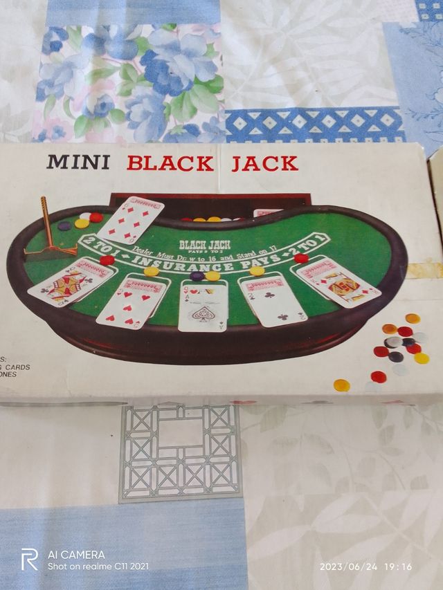 mini black Jack nuevo sin estrenar 