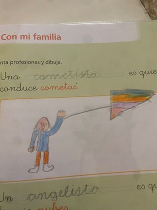 Libro con los pies en los zapatos 