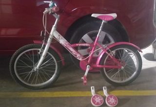 bicicleta 20" niña
