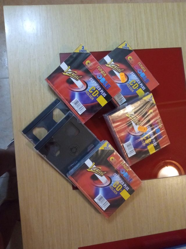 Fundas de CD dobles
