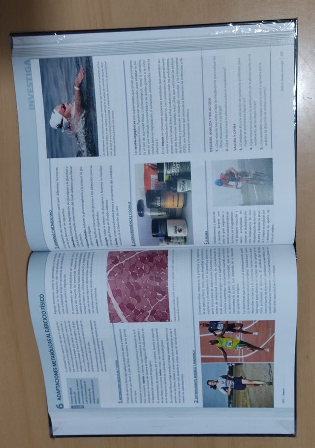 Libro de Anatomía de 1° de Bachillerato 