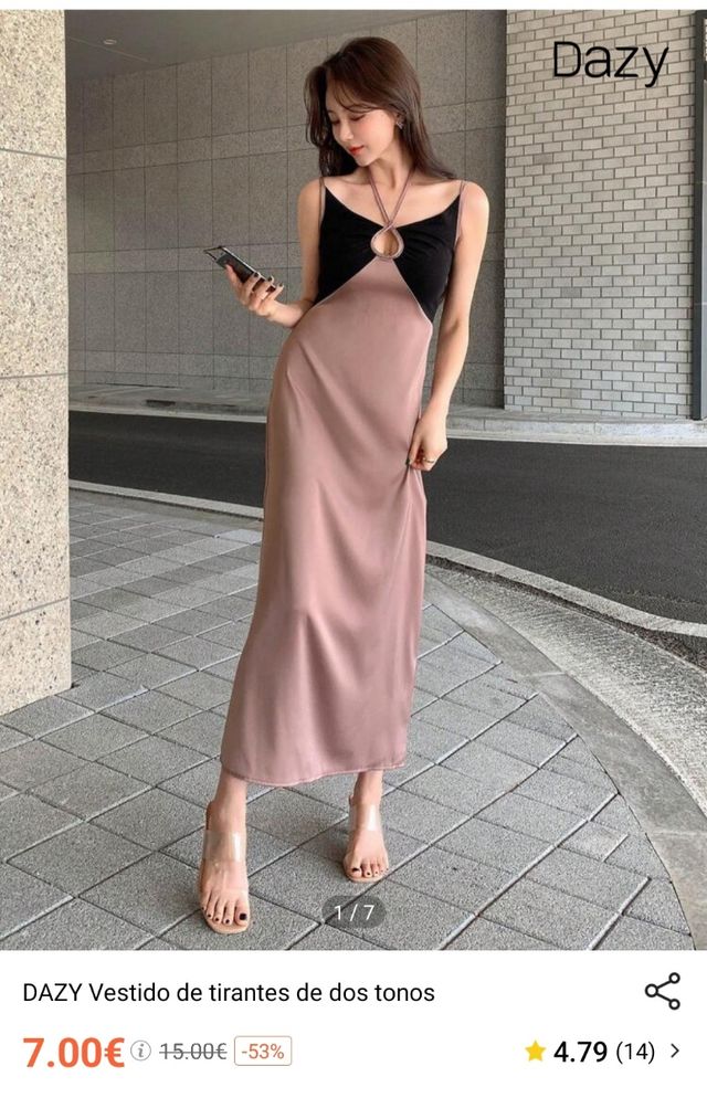 vestido shein sin estrenar