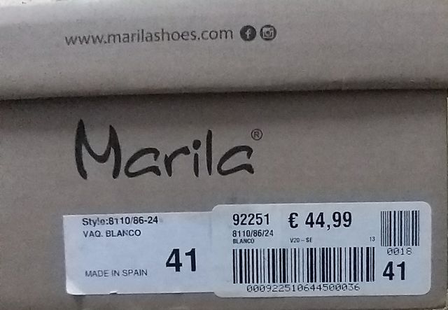 Sandalias mujer marca Marila 41