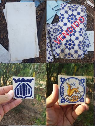 azulejos, cenefas, teja, plintos, losas...