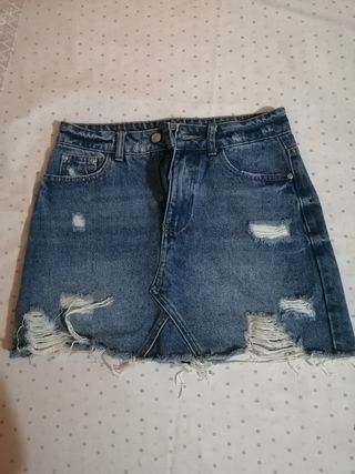 falda vaquera