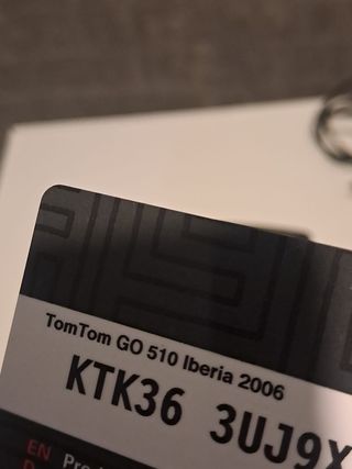GPS TomTom GO 510 Iberia 2006