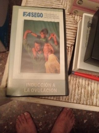 Lote de 4 películas VHS.
