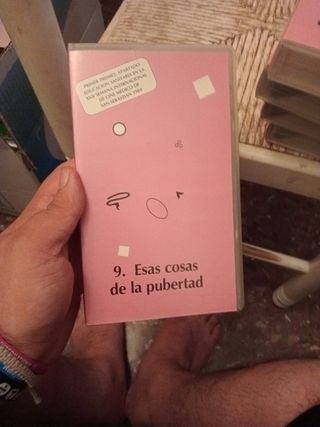 Lote de 5 películas VHS sobre la prevención sexual