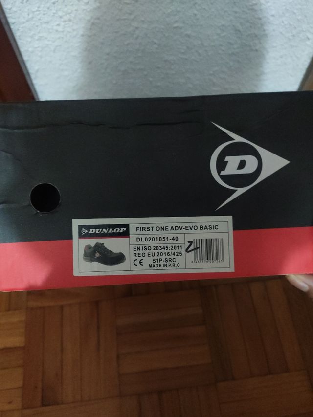 DUNLOP ZAPATOS DE SEGURIDAD #40