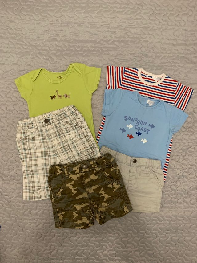 Lote ropa verano niño