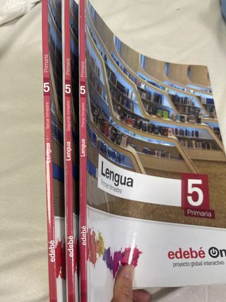 Libros edebe 5 primaria 12€