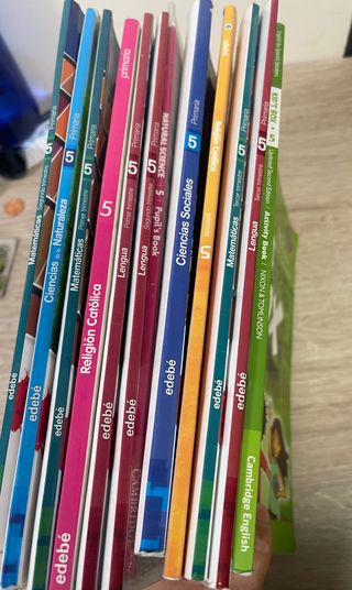 Libros edebe 5 primaria 12€