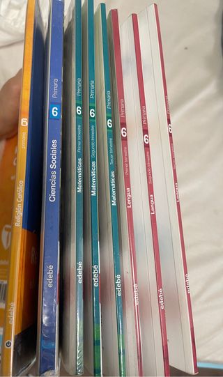 Libros edebe 6 primaria  12€