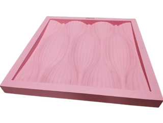 Molde de silicona texturizado 3D Bifurca