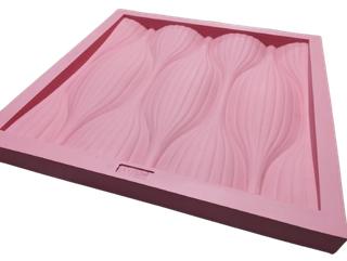 Molde de silicona texturizado 3D Bifurca