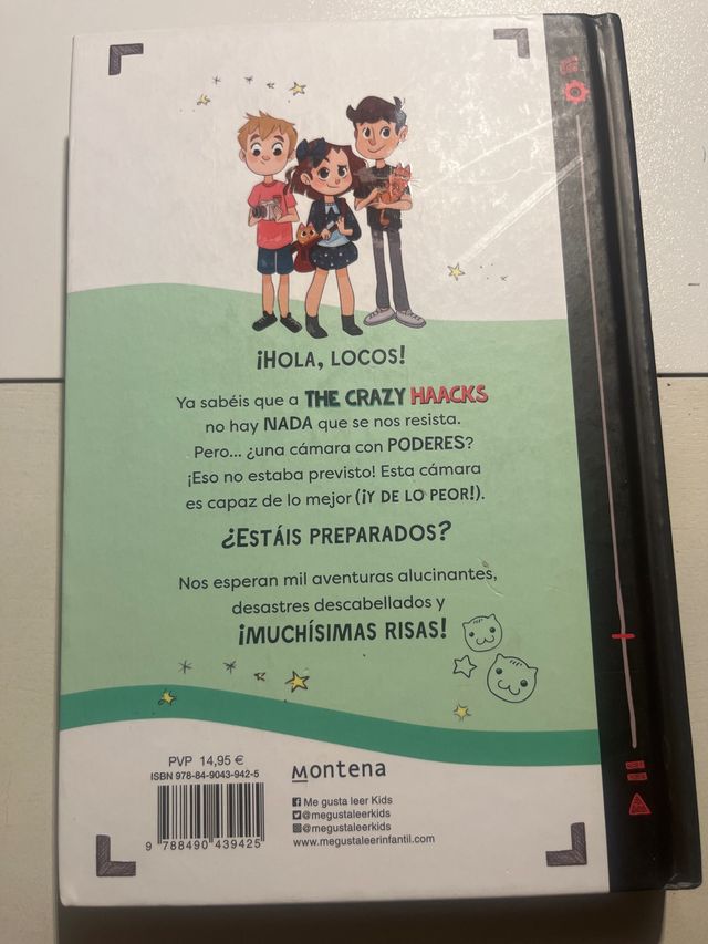 Libro The Crazy Hascks y la cámara imposible
