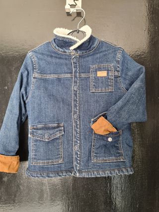 Cazadora vaquera con borreguillo
