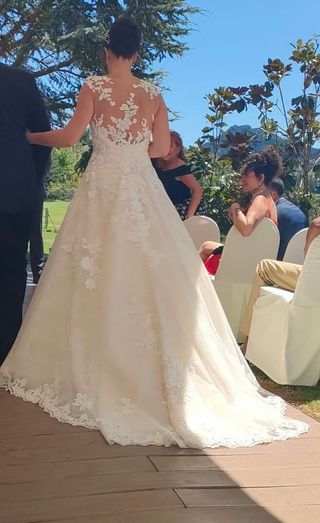 Novia vestido pronovias
