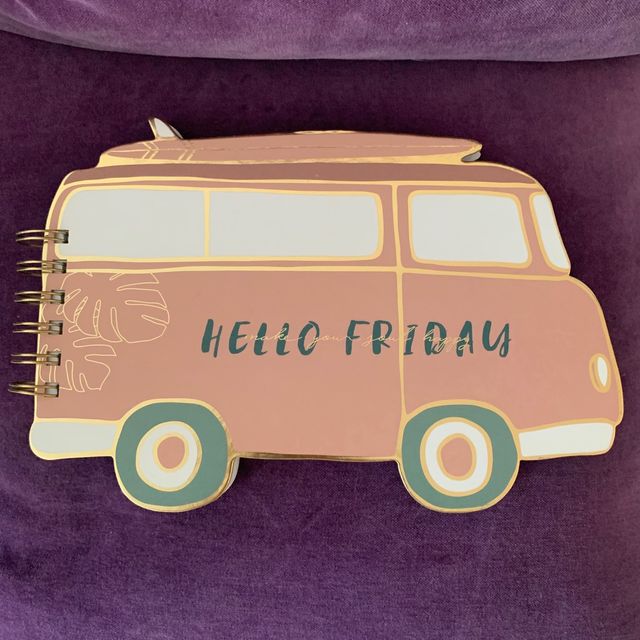 Taccuino a forma di furgone