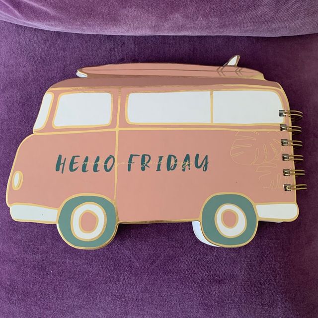 Taccuino a forma di furgone