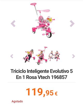 Triciclo Inteligente Evolutivo 5 En 1 Vtech