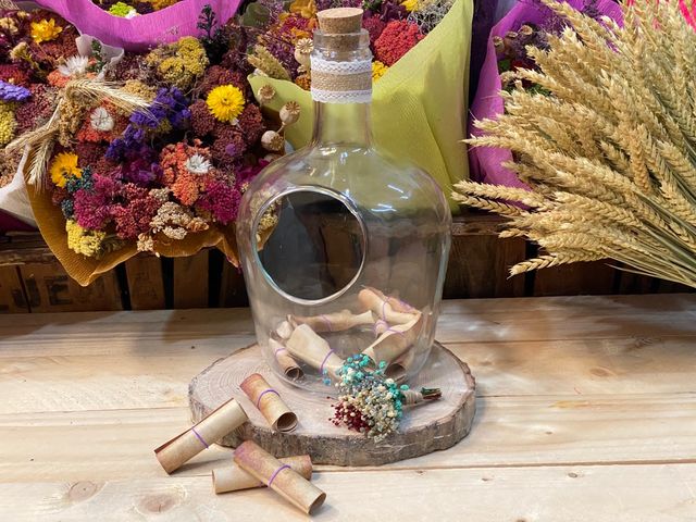 Libro de firmas decoración de bodas artesanal