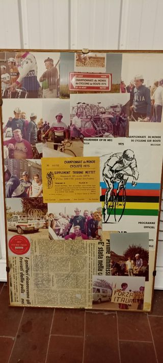 autografi ciclismo con foto e altro 1975