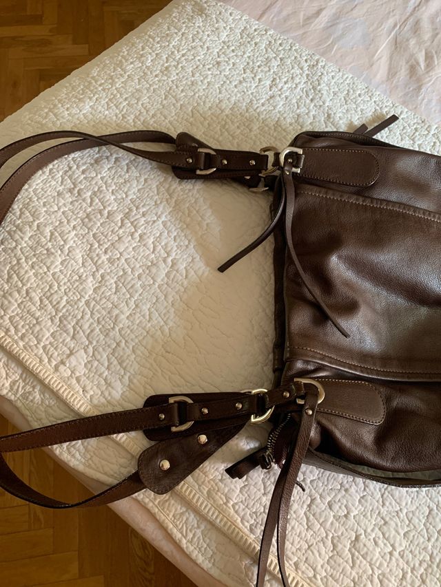 Bolso lamarthe marron marrón