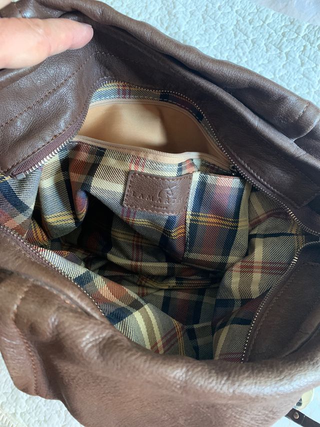 Bolso lamarthe marron marrón