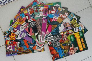 Lote de 10 Cómics de Marvel.