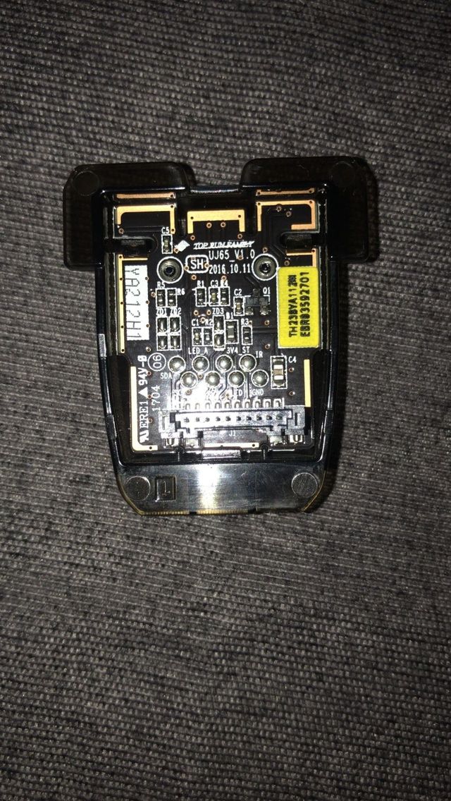 Botón encendido TV LG 43LJ594V 