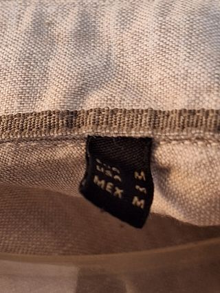 Camisa lino de Massimo Dutti. Talla M
